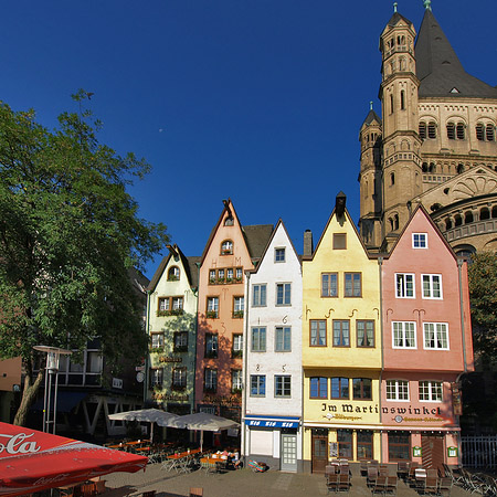 Foto Groß St Martin hinter Fischmarkt - Köln