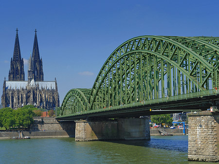 Fotos Hohenzollernbrücke am Kölner Dom