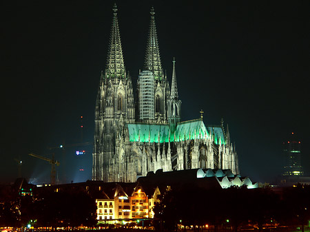 Foto Kölner Dom bei Nacht - Köln