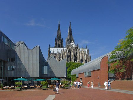 Weg zum Kölner Dom Foto 