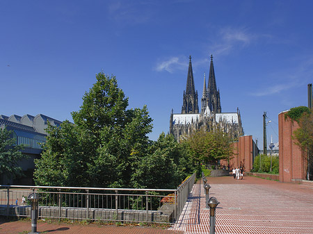 Fotos Weg zum Kölner Dom