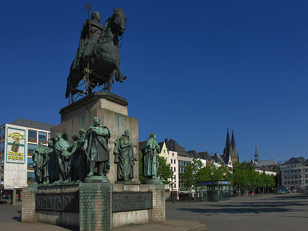 Foto Reiterstandbild - Köln