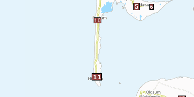 Rantum (Süden) Sylt Stadtplan